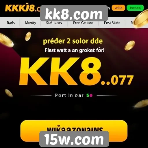 Plataforma kk8.com destaca-se por bônus atraentes